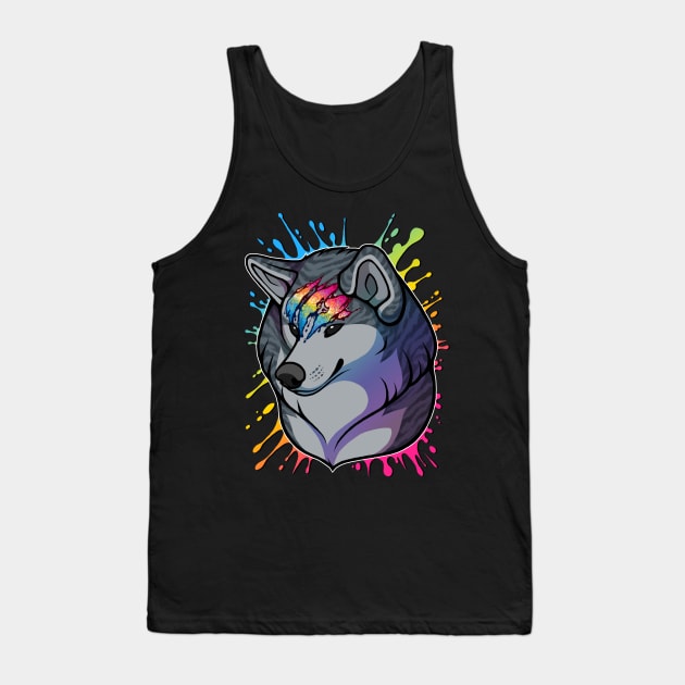 Ginga Nagareboshi Gin Pride - Pan Pansexual LGBT Tank Top by FlannMoriath